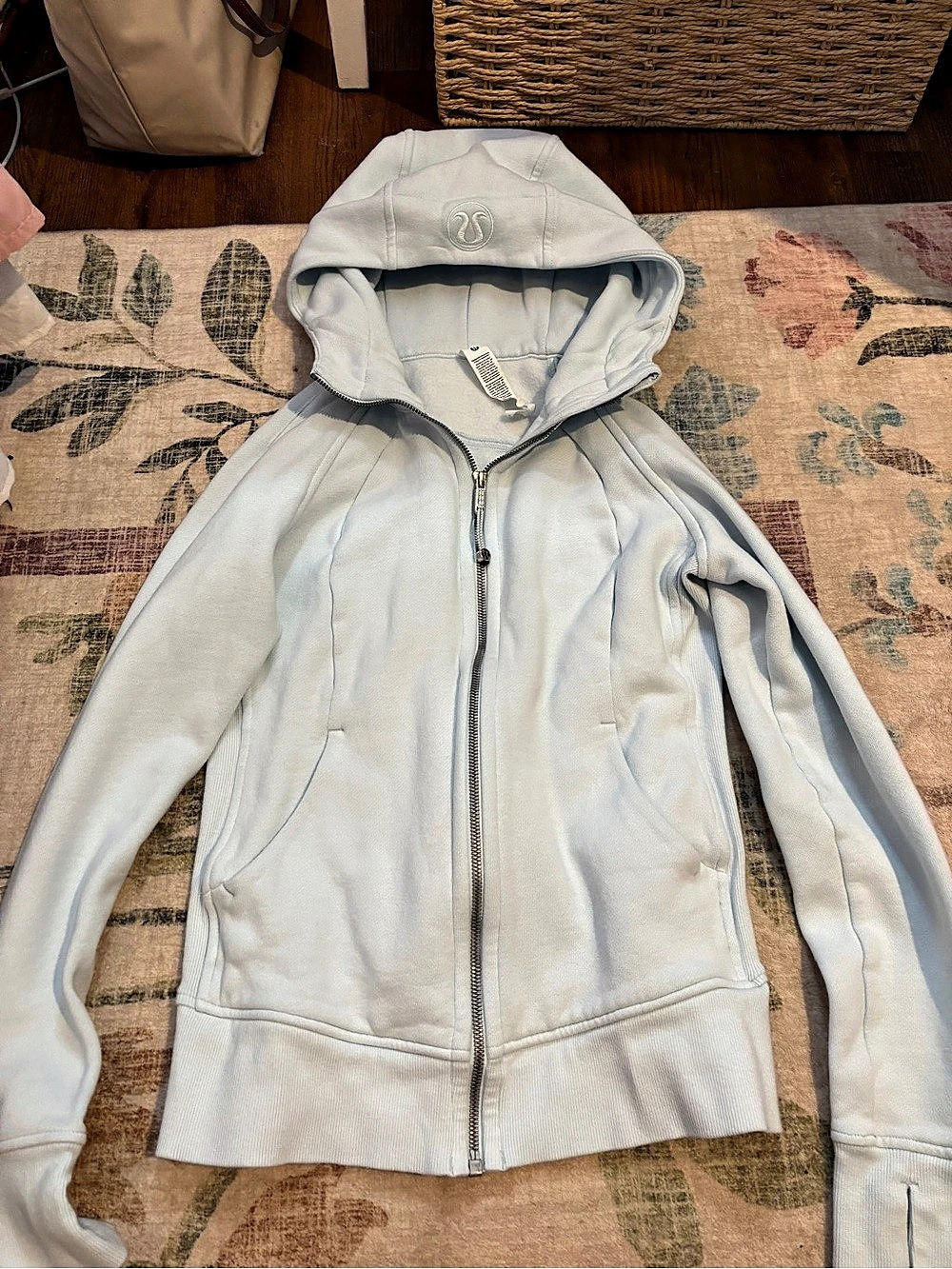 lululemon Scuba Hoodie in Blue Size 6
